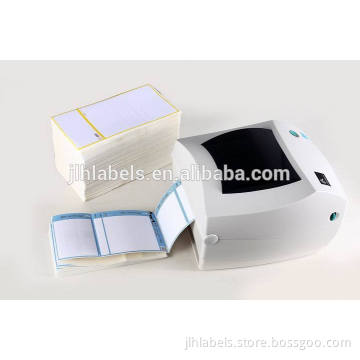 Double Layer Labels,150 x 100 x 500pcs/pack white thermal express label,in pack